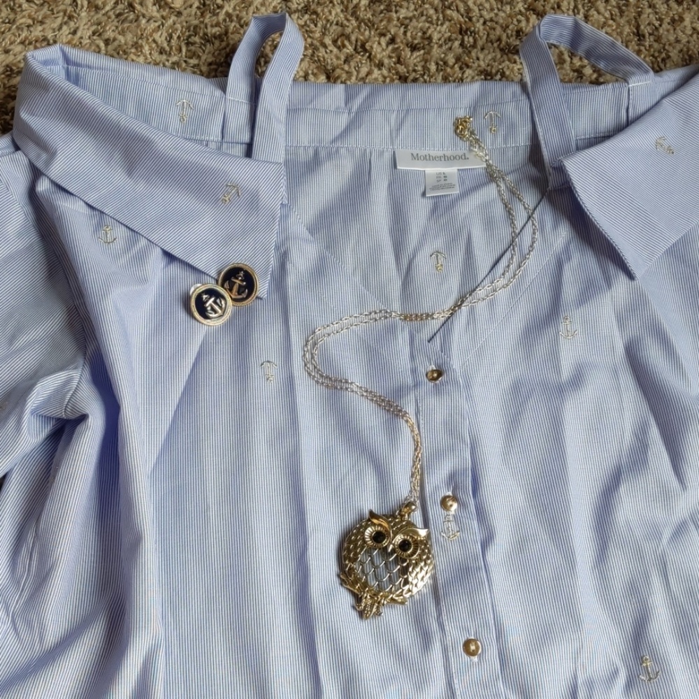 💸Unique owl magnifying necklace